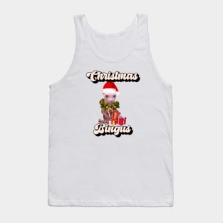 Christmas Bingus Meme - Funny Beloved Bingus Cat Design Tank Top